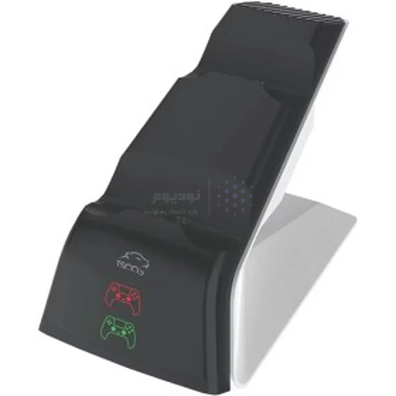 استند کنسول و شارژر دسته بازی TSCO PS5 مدل War Vault TGS16 - مشکی (گارانتی 18 ماهه تسکو) - تصویر 6