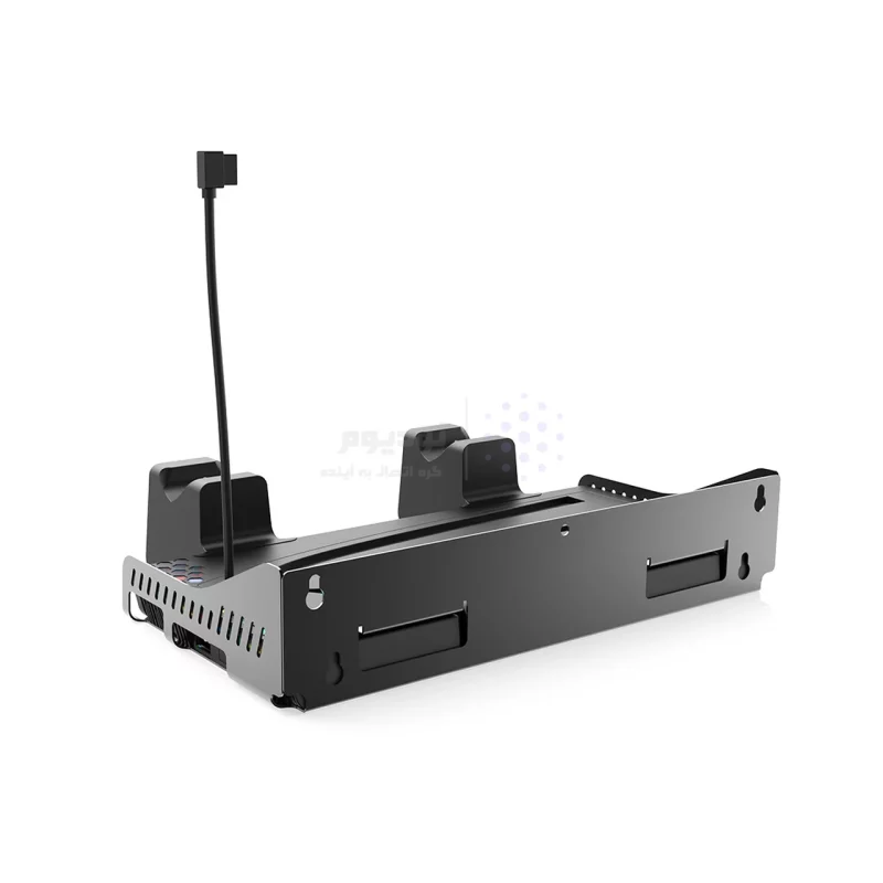 استند کنسول و شارژر دسته بازی TSCO PS5 مدل Loot Rack TGS18 - مشکی (گارانتی 18 ماهه تسکو) - تصویر 3