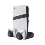 استند کنسول و شارژر دسته بازی TSCO PS5 مدل Loot Rack TGS18 - مشکی (گارانتی 18 ماهه تسکو) - تصویر 7