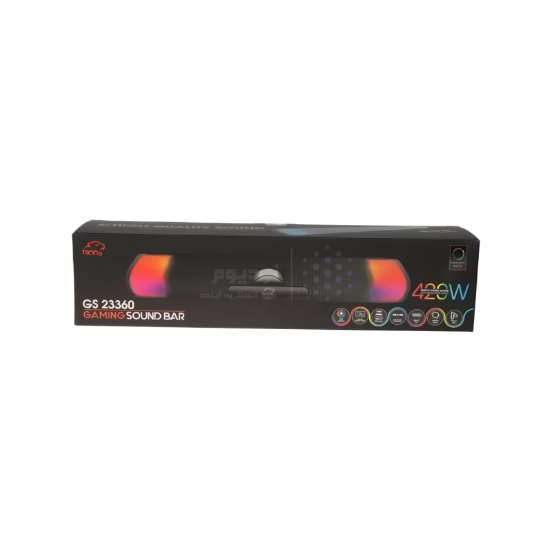 اسپیکر ساندبار گیمینگ TSCO مدل GS 23360 - مشکی (گارانتی 18 ماهه تسکو) - تصویر 10