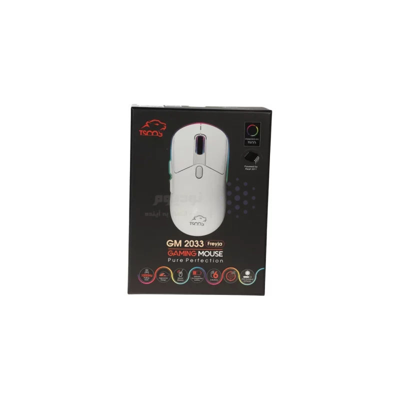 ماوس بی سیم گیمینگ TSCO مدل GM 2033 - سفید (گارانتی 18 ماهه تسکو) - تصویر 11