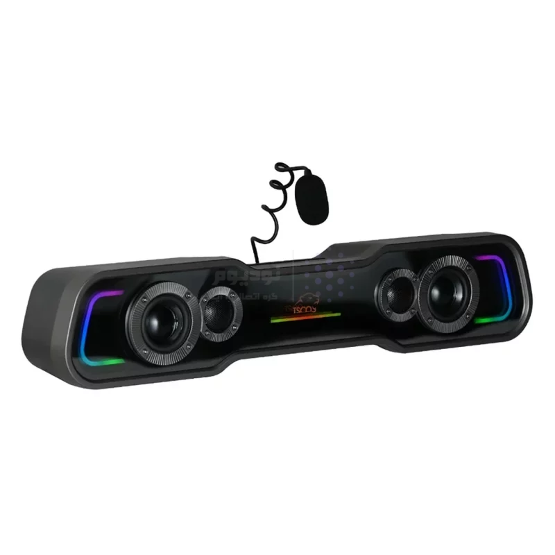 اسپیکر ساندبار گیمینگ TSCO مدل GS 23364 - مشکی (گارانتی 18 ماهه تسکو) - تصویر 3