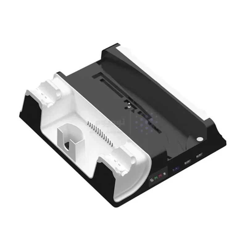 استند کنسول و شارژر دسته بازی TSCO PS5 مدل TGS 20 - مشکی (گارانتی 18 ماهه تسکو) - تصویر 3