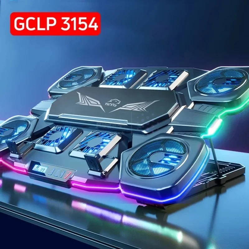 پایه خنک کننده لپ تاپ گیمینگ TSCO مدل GCLP 3154 - مشکی (گارانتی 18 ماهه تسکو) - تصویر 8