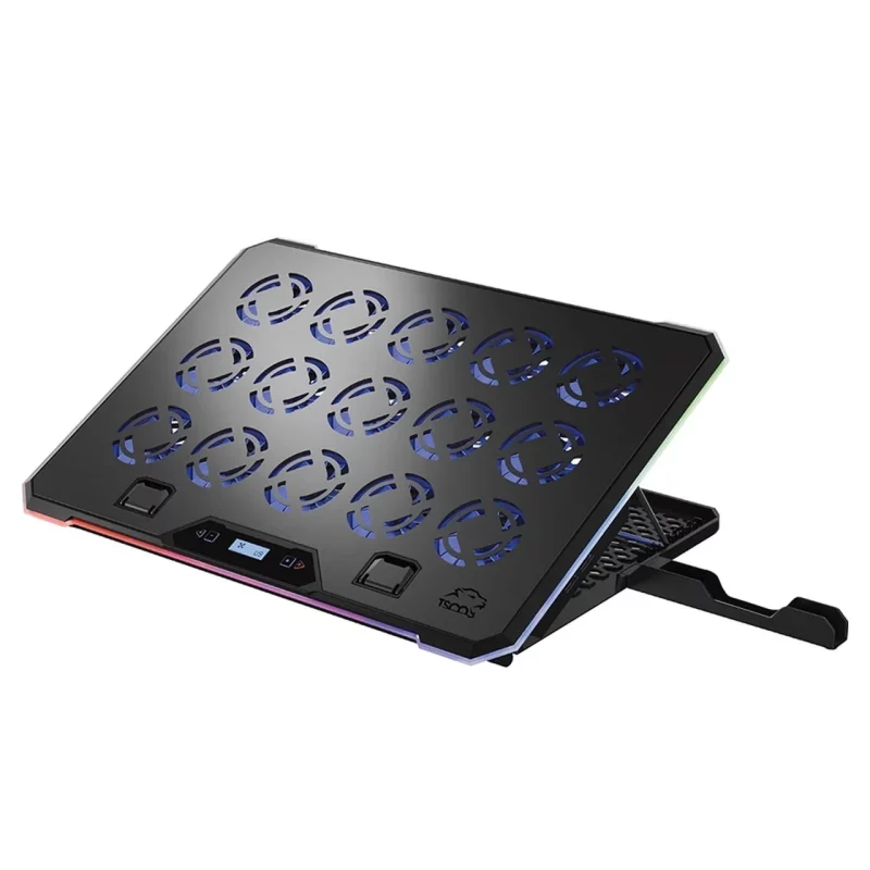 پایه خنک کننده لپ تاپ گیمینگ TSCO مدل GCLP 3157 - مشکی (گارانتی 18 ماهه تسکو) - تصویر 2
