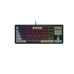 کیبورد باسیم گیمینگ TSCO مدل GK 8312BW - مشکی سفید (گارانتی 18 ماهه تسکو)