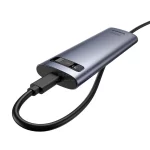 باکس هارد Baseus مدل FlyJoy PB5462Z-P0A0 (M.2 NVMe and SATA) - خاکستری (گارانتی آونگ) - تصویر 4
