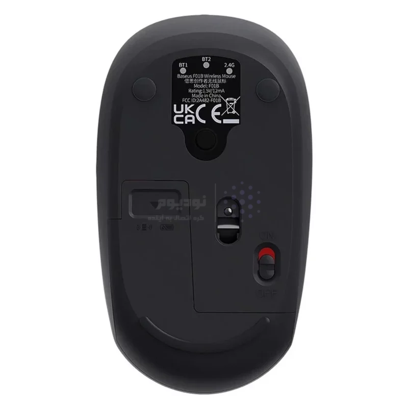 ماوس بی سیم Baseus مدل F01B - خاکستری (گارانتی آونگ) - تصویر 6