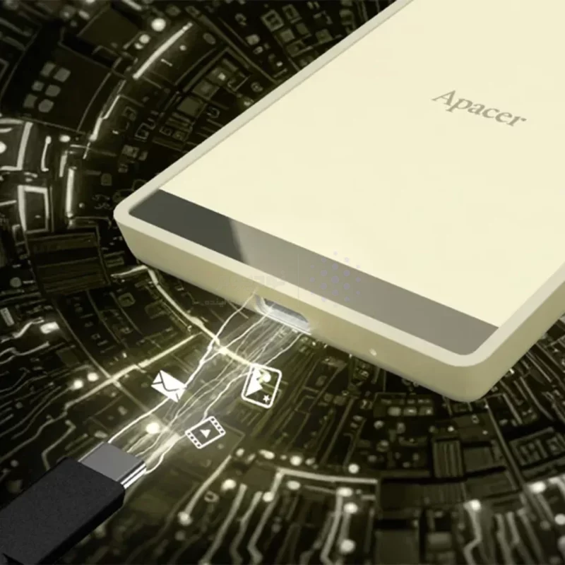هارد Apacer SSD مدل AS724 Shockproof ظرفیت 1TB - کرم (گارانتی متین) - تصویر 4