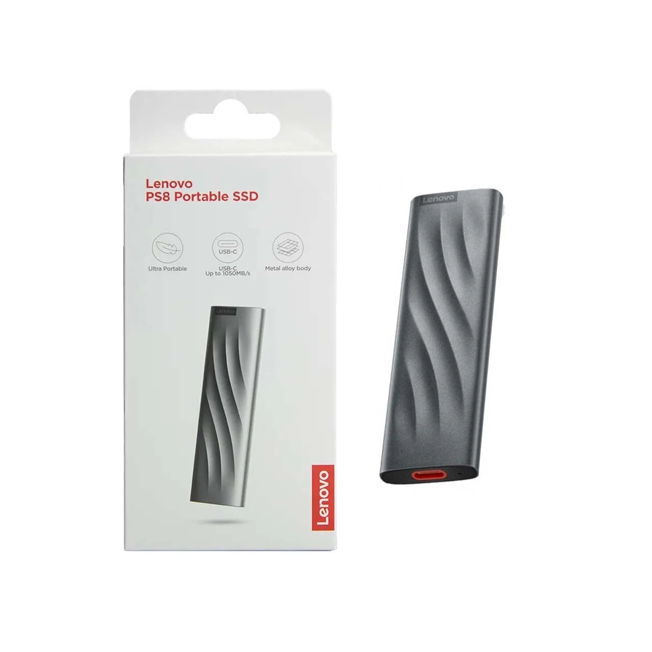 2541-1735704-1 هارد Lenovo SSD مدل PS8 ظرفیت 512GB - خاکستری (گارانتی متین) - تصویر 1