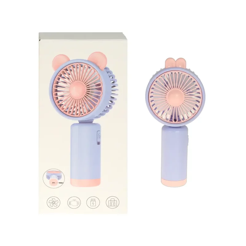 پنکه دستی قابل حمل مدل ZB104B - یاسی - تصویر 2