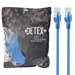 کابل افزایش طول 30 سانتیمتری DETEX+ A/5Pin - آبی - تصویر 3