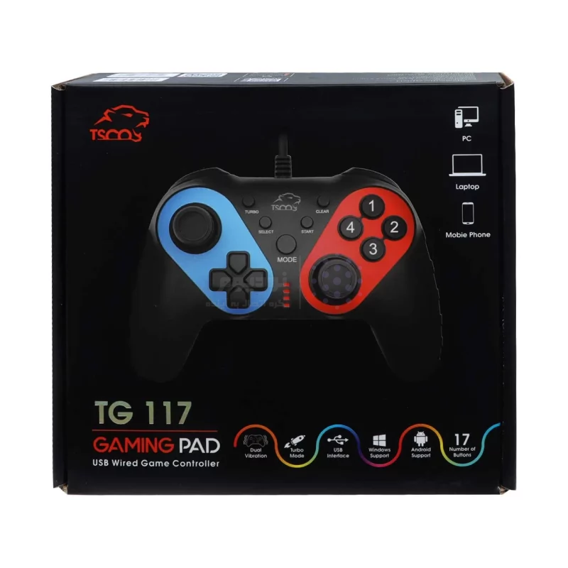 دسته بازی TSCO مدل TG 117 - تصویر 4
