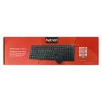 کیبورد و ماوس بی سیم Hatron مدل HKCW130 - مشکی - تصویر 13