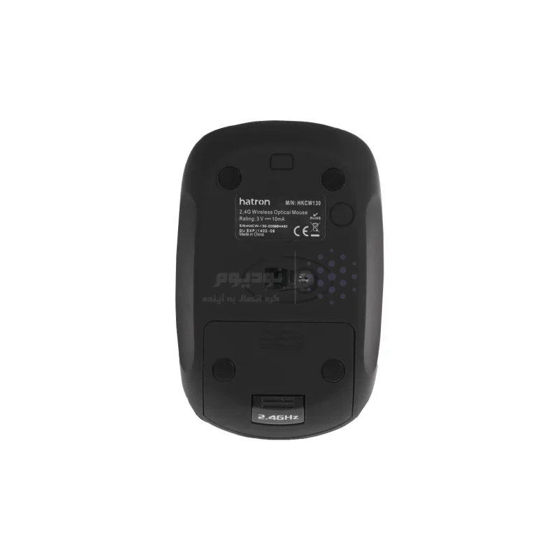 کیبورد و ماوس بی سیم Hatron مدل HKCW130 - مشکی - تصویر 8