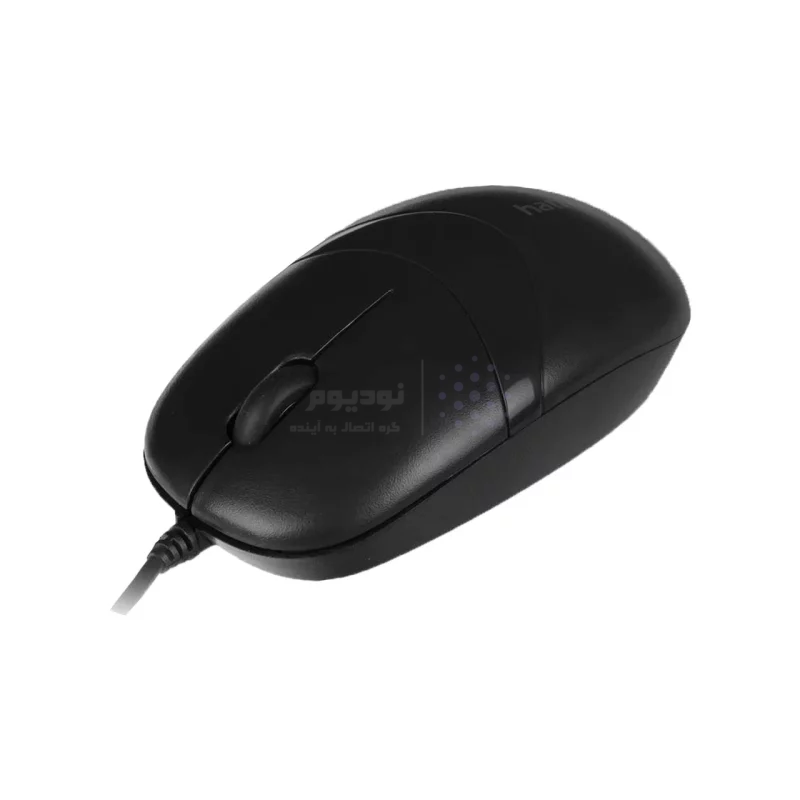 ماوس باسیم Hatron مدل HM350SL - مشکی - تصویر 3