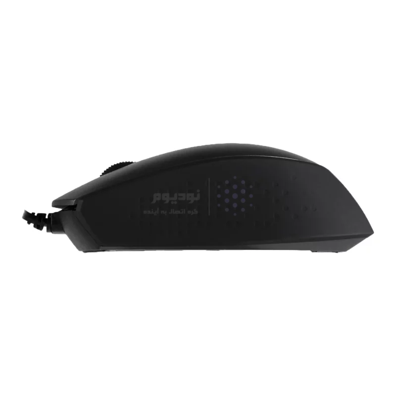 ماوس باسیم Hatron مدل HM430SL - مشکی خاکستری - تصویر 5