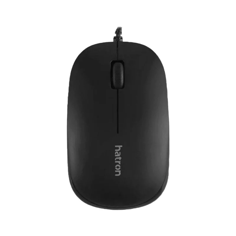 ماوس باسیم Hatron مدل HM411SL - مشکی - تصویر 2
