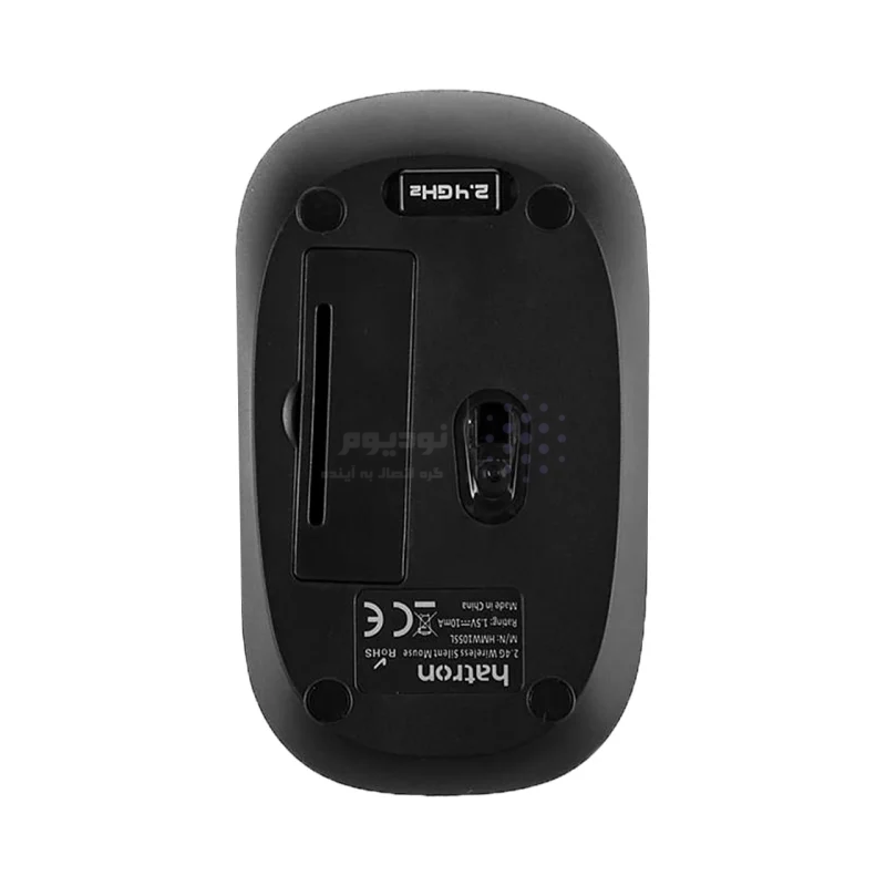 ماوس بی سیم Hatron مدل HMW105SL - مشکی - تصویر 6