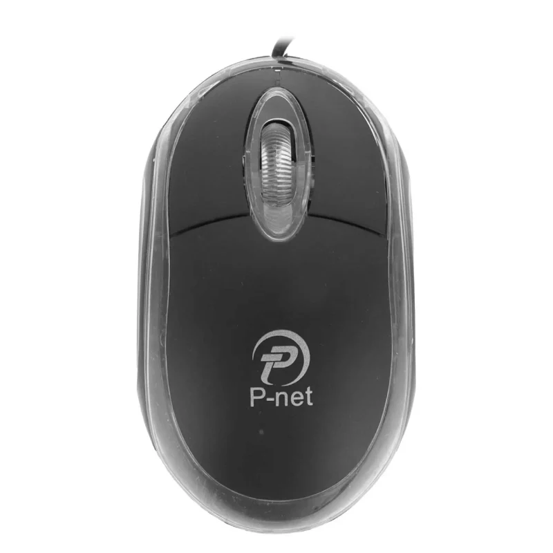 ماوس باسیم P-net مدل Z.1 - مشکی - RYL - تصویر 2