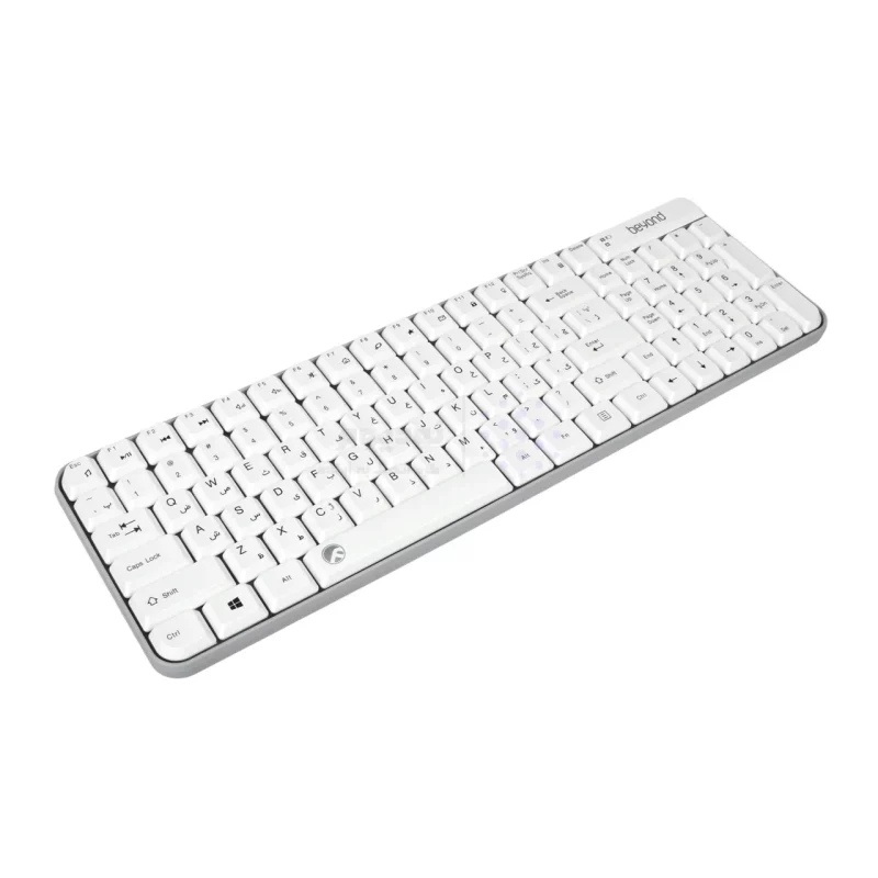 کیبورد و ماوس بی سیم Beyond  مدل BMK-2261RF - سفید - تصویر 4