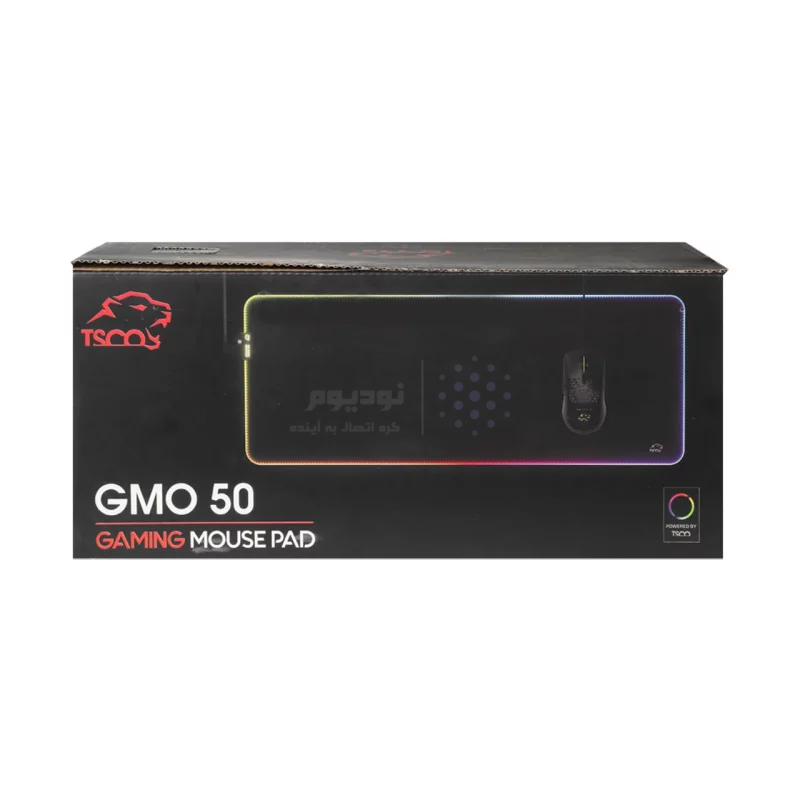ماوس پد گیمینگ TSCO مدل GMO 50 - مشکی - تصویر 9