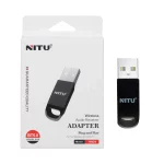 دانگل بلوتوث NITU مدل NN24 - مشکی (گارانتی 18 ماه تعویض نیکان همراه)