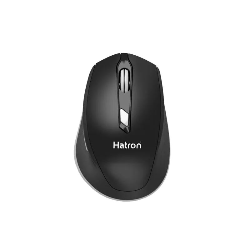 ماوس بی سیم Hatron مدل HMW122SL - مشکی - تصویر 2