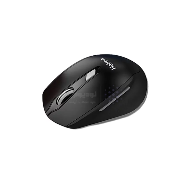 ماوس بی سیم Hatron مدل HMW122SL - مشکی - تصویر 5