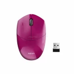 ماوس بی سیم Hatron مدل HMW398SL - بنفش - تصویر 3