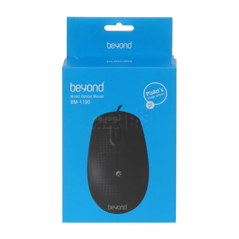 ماوس باسیم Beyond مدل BM-1190 - مشکی - تصویر 5