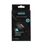ماوس باسیم Shoosh مدل M25 - مشکی - SMO - تصویر 3