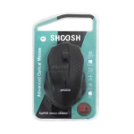 ماوس باسیم Shoosh مدل M25 - مشکی - SMO - تصویر 5