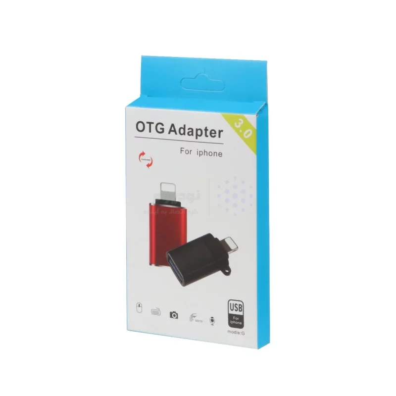 تبدیل USB3.0 OTG Lightning - نقره ای - MMS - تصویر 3