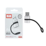تبدیل Earldom USB 3.0 TO Type-c مدل ET-OT91A - نقره ای