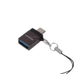 تبدیل VIPLATINA Type-C OTG USB3.0 مدل VX15 - مشکی (گارانتی 18 ماه تعویض نیکان همراه) - تصویر 3