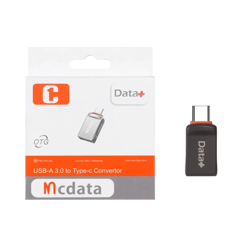 تبدیل Data Plus Type-C To USB3.0 مدل mcdata C1 - خاکستری (گارانتی IPM) - تصویر 2