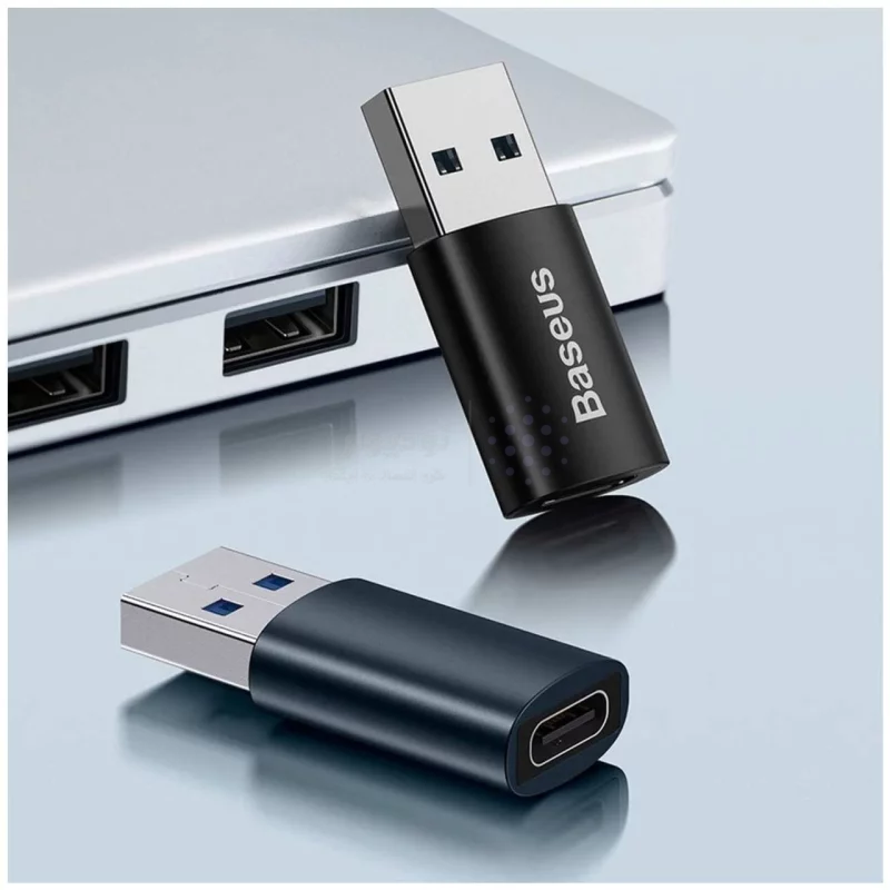 تبدیل Baseus OTG USB3.1 To Type-C مدل Ingenuity PB3343Z-1-P0A1 - مشکی (گارانتی آونگ) - تصویر 6
