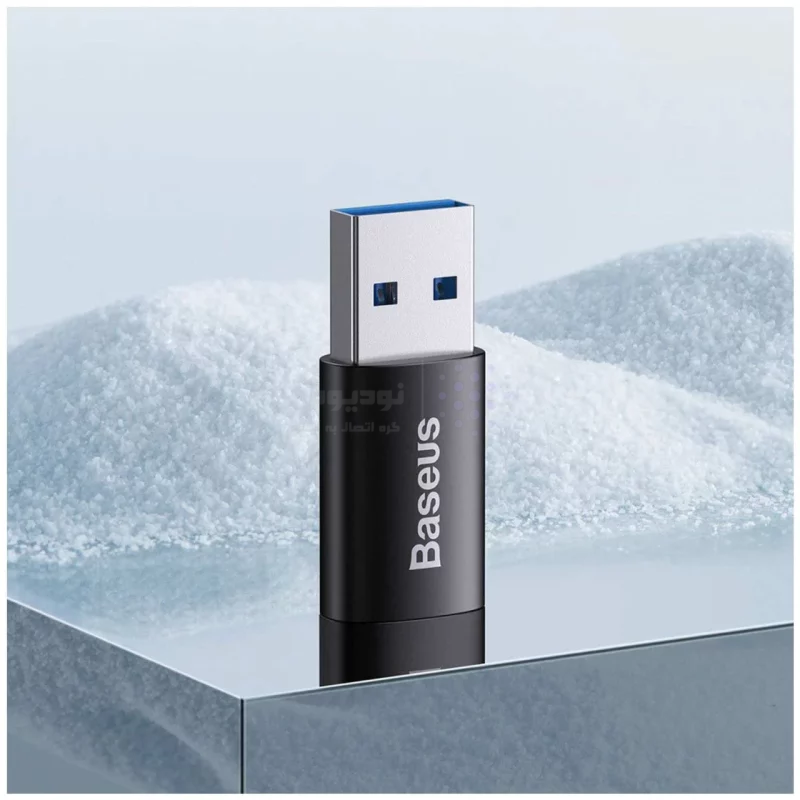 تبدیل Baseus OTG USB3.1 To Type-C مدل Ingenuity PB3343Z-1-P0A1 - مشکی (گارانتی آونگ) - تصویر 9