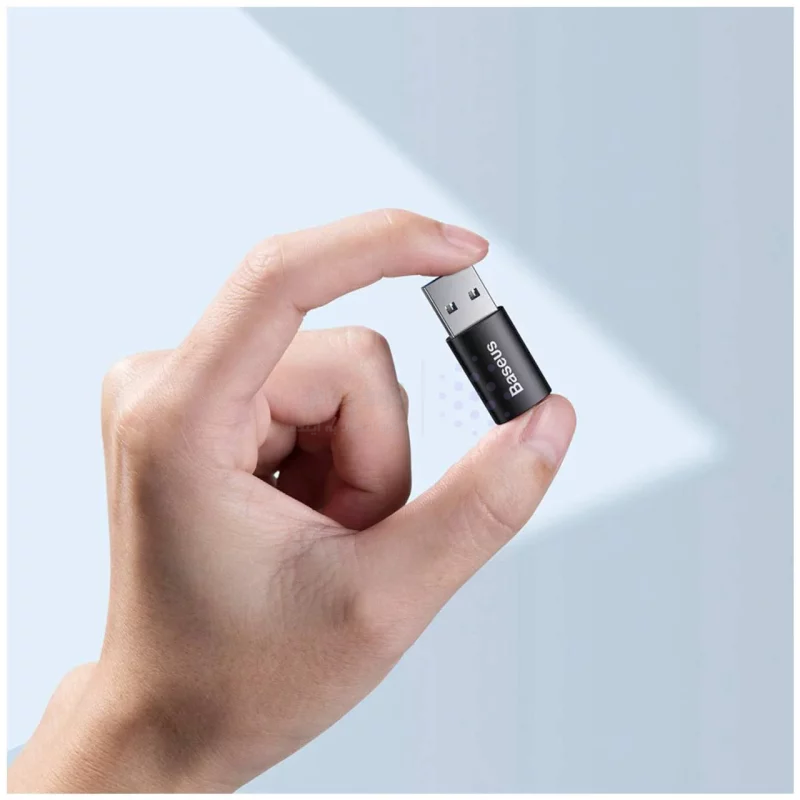 تبدیل Baseus OTG USB3.1 To Type-C مدل Ingenuity PB3343Z-1-P0A1 - مشکی (گارانتی آونگ) - تصویر 10
