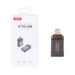 تبدیل XO Lightning To USB OTGمدل XO-NB281A - خاکستری