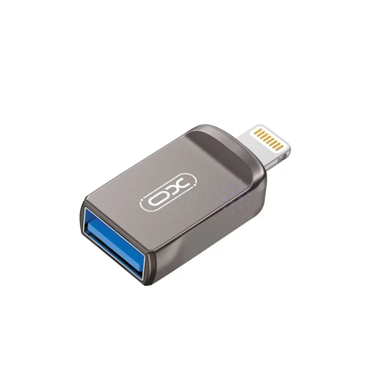 تبدیل XO Lightning To USB OTGمدل XO-NB281A - خاکستری - تصویر 4