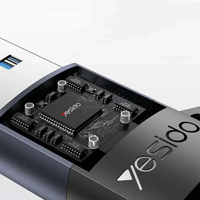 تبدیل Yesido USB To Type-C مدل GS34 18W - مشکی (گارانتی 18 ماه تعویض نیکان همراه) - تصویر 4