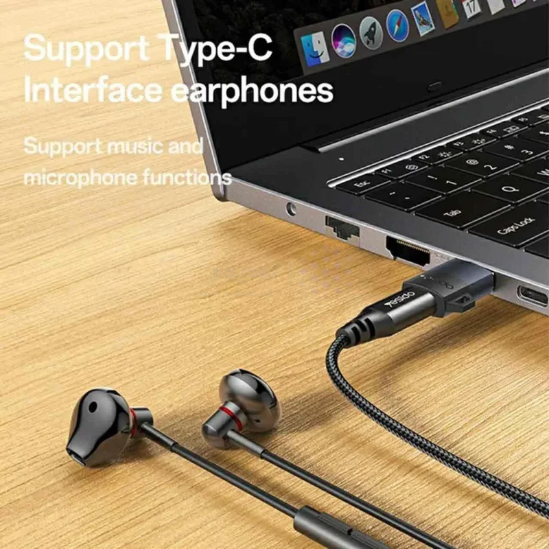 تبدیل Yesido USB To Type-C مدل GS34 18W - مشکی (گارانتی 18 ماه تعویض نیکان همراه) - تصویر 5