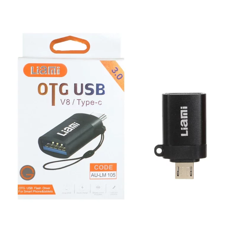 تبدیل Liami MicroUSB To USB3.0 مدل AU-LM 150 M - مشکی (گارانتی شش ماهه شرکتی) - تصویر 2