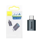 تبدیل Baseus Type-C To USB3.1 مدل Ingenuity Series - سرمه ای (گارانتی آونگ)