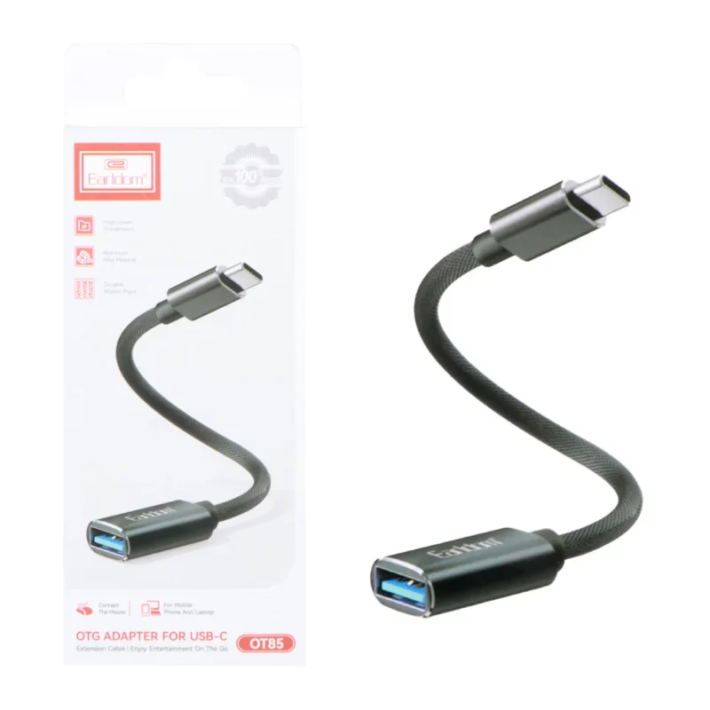 تبدیل Earldom Type-C To USB3.0 OTGمدل OT85 - مشکی - تصویر 2