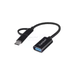 تبدیل Earldom Type-C & MicroUSB To USB3.0 OTGمدل OT84 - مشکی - تصویر 3