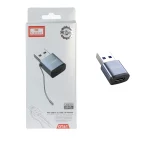 تبدیل Earldom Type-C To USB3.0 مدل OT61 - سرمه ای