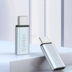 تبدیل Earldom Type-C To Lightning مدل OT104 - نقره ای - تصویر 5